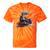 Classic Steam Train Enthusiasts Nostalgia For Train Lovers Tie-Dye T-Shirts Orange Tie-Dye