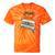 Dreams Of Music Mixtapes Retro Cassette Lifestyle Nostalgia Premium Tri-Blend Tie-Dye T-Shirts Orange Tie-Dye