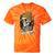 Elder Emo Skeleton Beanie Nostalgia Scene Aesthetic Tie-Dye T-Shirts Orange Tie-Dye