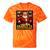 Family Christmas Retro Santa Holiday Nostalgia Vibes Tie-Dye T-Shirts Orange Tie-Dye