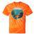 Fish Bowl Frutiger Aero Y2K Retro Vibes Tie-Dye T-Shirts Orange Tie-Dye
