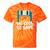 Floppy Disk Retro Tech Nostalgia Old School Computing Humor Tie-Dye T-Shirts Orange Tie-Dye