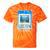 Frutiger Aero Aesthetic Tech Computer Aquarium Tarot Card Tie-Dye T-Shirts Orange Tie-Dye