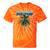 Frutiger Aero Palm Tree Y2k Aesthetic 2000s Trend Tie-Dye T-Shirts Orange Tie-Dye