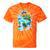 Frutiger Aero Tie-Dye T-Shirts Orange Tie-Dye
