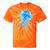 Frutiger Aero Y2K Jellyfish Tie-Dye T-Shirts Orange Tie-Dye
