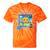 Frutiger Aero Y2K Meme Graphic 2000s Nostalgia Premium Tie-Dye T-Shirts Orange Tie-Dye