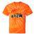 Hotrod Vintage Style Car Nostalgia Hotrod Distressed Premium Tri-Blend Tie-Dye T-Shirts Orange Tie-Dye