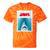 Jaws 2025 Classic Movie Nostalgia Tie-Dye T-Shirts Orange Tie-Dye
