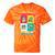 Just Built Different I'M From The 1900S Retro Premium Tie-Dye T-Shirts Orange Tie-Dye