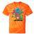 Kidcore Aesthetic Retro Vibes Colorful Cartoon Nostalgia Tie-Dye T-Shirts Orange Tie-Dye