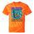 Be Kind Rewind 90s VHS Nostalgia Retro Tie-Dye T-Shirts Orange Tie-Dye