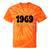 Limited 1969 Edition Retro Nostalgia Art Tie-Dye T-Shirts Orange Tie-Dye