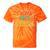 I Love 70's Music Retro Style Nostalgia Vibe 1970 70's Party Tie-Dye T-Shirts Orange Tie-Dye