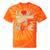 I Love 90's Music Retro Style Nostalgia Cassette 1990s Party Premium Tri-Blend Tie-Dye T-Shirts Orange Tie-Dye