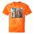 Making Memories In Paris Photo Nostalgia Travel Humor Tie-Dye T-Shirts Orange Tie-Dye