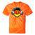 Nostalgia Chest Flag GDR Tie-Dye T-Shirts Orange Tie-Dye