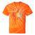 Old-School Hip Hop 80's 90's Style Music Cassette Nostalgia Tie-Dye T-Shirts Orange Tie-Dye