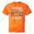 Old School Playlist Nostalgia Vibes Cassette Tie-Dye T-Shirts Orange Tie-Dye