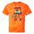 Old Vintage Cassette Tape 70s 80s 80s Outfit Nostalgia Tie-Dye T-Shirts Orange Tie-Dye