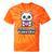 Pixel Art Pet Cat Y2K Retro Vintage Digital Nostalgia Tech Tie-Dye T-Shirts Orange Tie-Dye