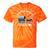 Please Be Patient I'm From The 1900s Oxen And Wagon Premium Tie-Dye T-Shirts Orange Tie-Dye