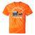 Please Be Patient I'm From The 1900s Oxen And Wagon Tie-Dye T-Shirts Orange Tie-Dye