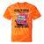Please Be Patient I'm From The 1900s Retro Cassette Tie-Dye T-Shirts Orange Tie-Dye
