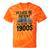 Please Be Patient I'm From The 1900s Retro Computer Tie-Dye T-Shirts Orange Tie-Dye