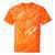 Pluto Never Forget Space Nostalgia Planetary Humor Tie-Dye T-Shirts Orange Tie-Dye
