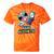 Rare Aesthetic Retro Nostalgia Y2K Vibes Tie-Dye T-Shirts Orange Tie-Dye