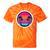 Retro 80s Synthwave Sunset & Palm Trees Retro Nostalgia 80s Tie-Dye T-Shirts Orange Tie-Dye