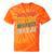 Retro AI Nostalgia Quote Distressed Vintage Tie-Dye T-Shirts Orange Tie-Dye