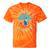 Retro Cassette Player Never Forget Nostalgia Vintage Tie-Dye T-Shirts Orange Tie-Dye