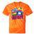 Retro Cassette Vintage 80s Nostalgia Tie-Dye T-Shirts Orange Tie-Dye
