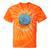 Retro CD Player Never Forget Nostalgia Vintage Tie-Dye T-Shirts Orange Tie-Dye