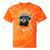 Retro Phone Never Forget Nostalgia Vintage Raglan Baseball Tee Tie-Dye T-Shirts Orange Tie-Dye