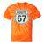 Retro Route 67 Highway Sign Vintage Road Nostalgia Tie-Dye T-Shirts Orange Tie-Dye Retro Route 67 Highway Sign Vintage Road Nostalgia Tie-Dye T-Shirts Orange Tie-Dye