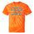 I Spent All My Money On 90's Memorabilia Nostalgia & Retro Premium Tri-Blend Tie-Dye T-Shirts Orange Tie-Dye
