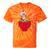 Strawberry Shortcake Sitting On Strawberry Retro Nostalgia Tie-Dye T-Shirts Orange Tie-Dye
