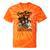 Support Your Local Trick Or Treaters Retro Spooky Nostalgia Tie-Dye T-Shirts Orange Tie-Dye