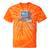 I Survived The Dial-Up Era Retro 90s Nostalgia Premium Tri-Blend Tie-Dye T-Shirts Orange Tie-Dye