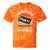 Tracking Adjustments Required Nostalgia VHS Retro Tape Tie-Dye T-Shirts Orange Tie-Dye