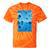 Trippy Weirdcore Frutiger Aero Surreal Eyeballs Y2K Tie-Dye T-Shirts Orange Tie-Dye