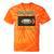 VHS Cassette Tape Retro 80s 90s Nostalgia Premium Tie-Dye T-Shirts Orange Tie-Dye