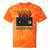 VHS Tape Nostalgia Old School Technology Humor Tie-Dye T-Shirts Orange Tie-Dye