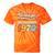Vintage 1970 Birthday Retro Style 70's Born Nostalgia Outfit Premium Tri-Blend Tie-Dye T-Shirts Orange Tie-Dye