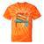 Vintage 1970 Retro Cassette Tape 70s Born Nostalgia Birthday Tie-Dye T-Shirts Orange Tie-Dye