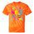 Vintage 80s Vibes Costume Nostalgia 1980s Fashion Cassette Tie-Dye T-Shirts Orange Tie-Dye