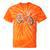 Vintage Bicycle With Playing Cards Nostalgia Tie-Dye T-Shirts Orange Tie-Dye